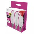 LED žiarovka Classic Candle 6W E14 neutrálna - 3ks