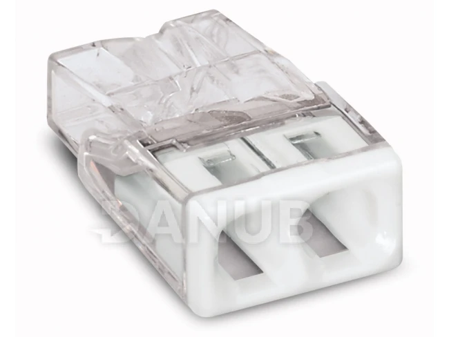 WAGO 2273-202 Quick Connect Inštalačný konektor pre WIRE 2x0,5-2,5 mm