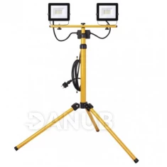 LED reflektor HOBBY SLIM, 2× 20W + trojnožka