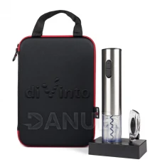 Elektrický otvárač na víno Silver Twister Deluxe
