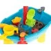 Vodný stolík pirátska loď - na kúpanie - pieskovisko - 25ks.