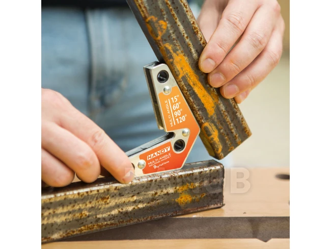 Zvárací magnet - 15° - 60° - 90° - 120° - 9 kg