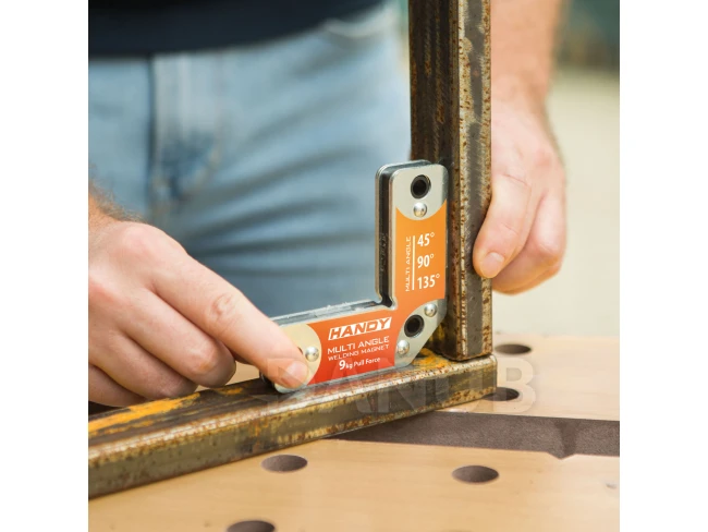 Zvárací magnet - 45° - 90° - 135° - 9 kg