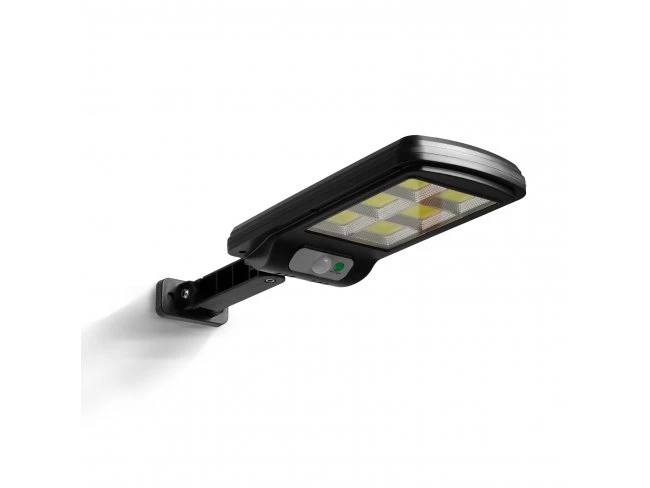Solárny reflektor s pohybovým senzorom - nástenný - 6 LED