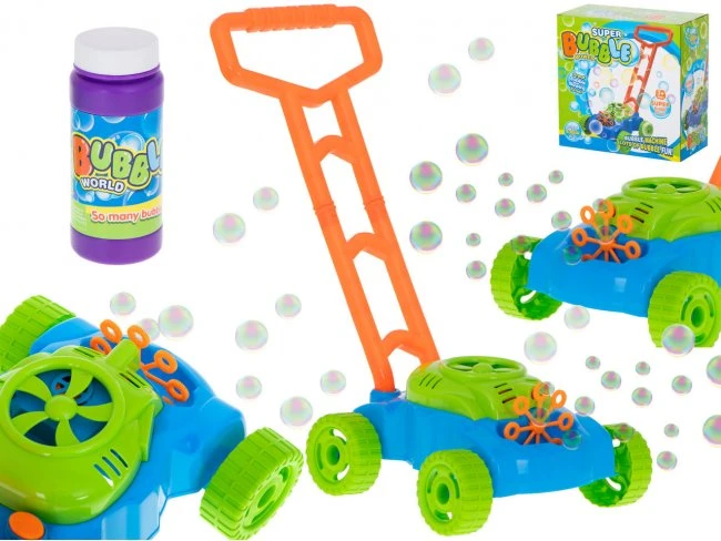 Detská kosačka s bublifukom