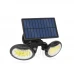 Solárny reflektor s pohybovým senzorom - otáčateľná hlava - 2 COB LED