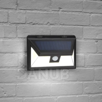 Solárny reflektor s pohybovým senzorom - 3 COB LED