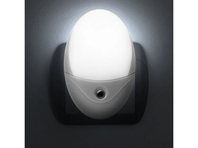 Smerové svetlo - so svetelným senzorom - 240 V - biele