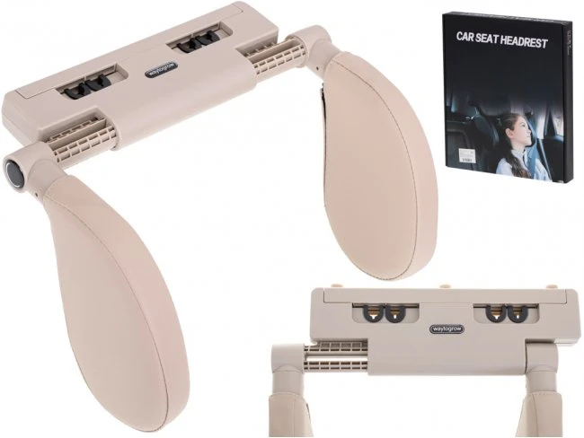 Nastaviteľná opierka hlavy BÉŽOVÁ