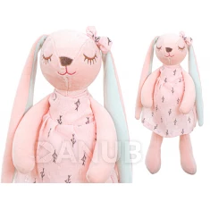 Plyšový zajačik ružový 35 cm