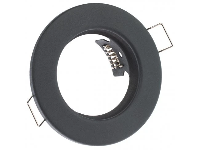 Podhľadové zapustené svietidlo - okrúhle - GU10 - grafitové