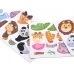 Magnetická puzzle skladačka - Safari