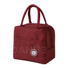 Termo taška na jedlo červená