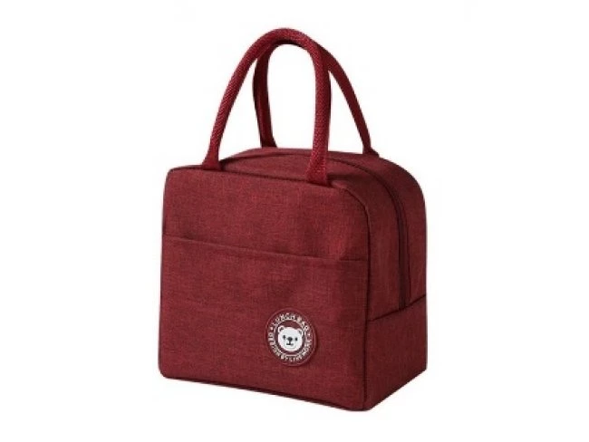 Termo taška na jedlo červená