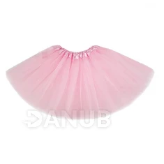 Tylová sukňa ružová
