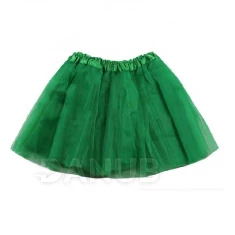 Tylová sukňa zelená