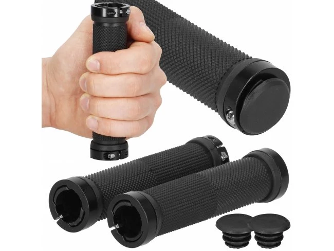 Rukoväte na riadidlá bicykla - protišmykové - 2ks