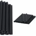 Klipy na tieniacu plotovú pásku - sada 20 ks - antracit