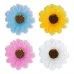 Záhradná dekorácia - kvet - 7,5 cm - 4 ks / balenie