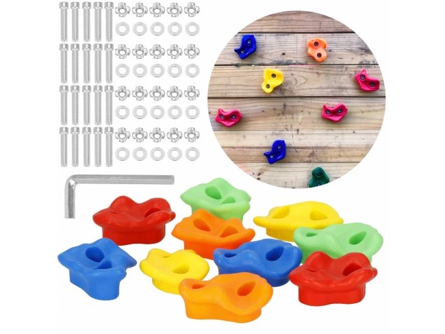 Lezecké kamene pre deti viacfarebné - 10ks