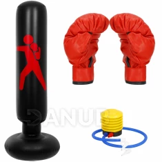 Boxovacie vrece pre deti set s boxerskými rukavicami -160 cm