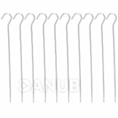 Stanové kolíky 31cm - 10 ks - oceľové 