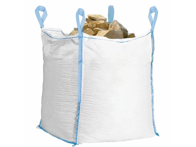 Big Bag vrece s nosnosťou 1000 kg - biela s modrou