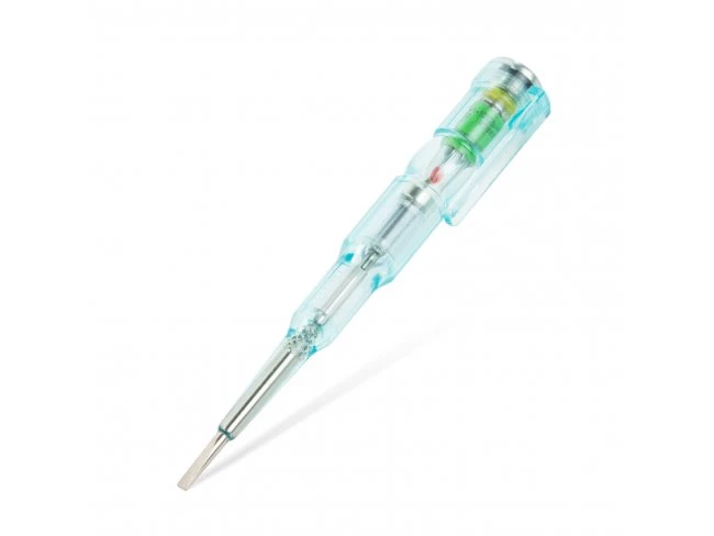 Fázovacia ceruzka - s bezkontaktnou funkciou - červená LED - 70 - 250 V AC -  na batérie