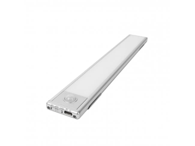 LED osvetlenie s pohybovým senzorom - s akumulátorom, magnetom - 30 cm