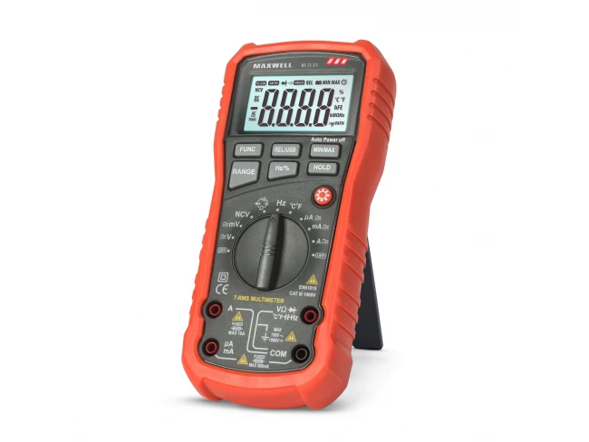 Digitálny multimeter - Automatický rozsah merania + meranie teploty