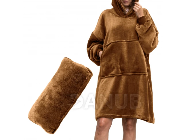 Bluzair - Mikinová deka - Toffee