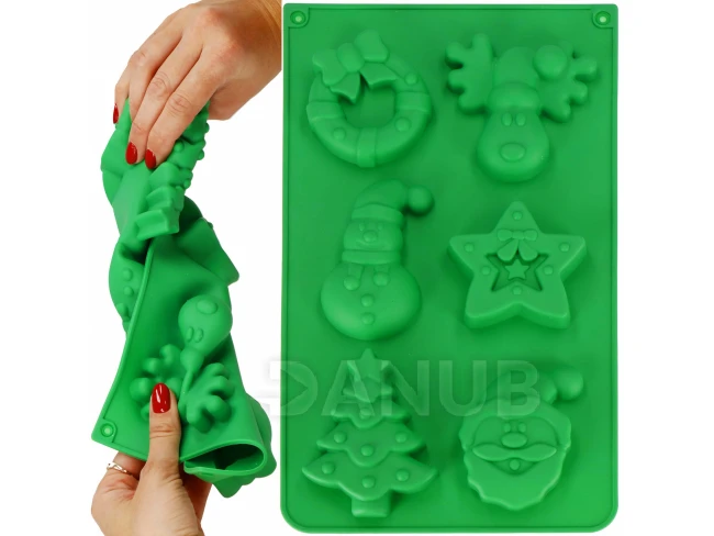 Silikónová forma na pečenie - vianočná