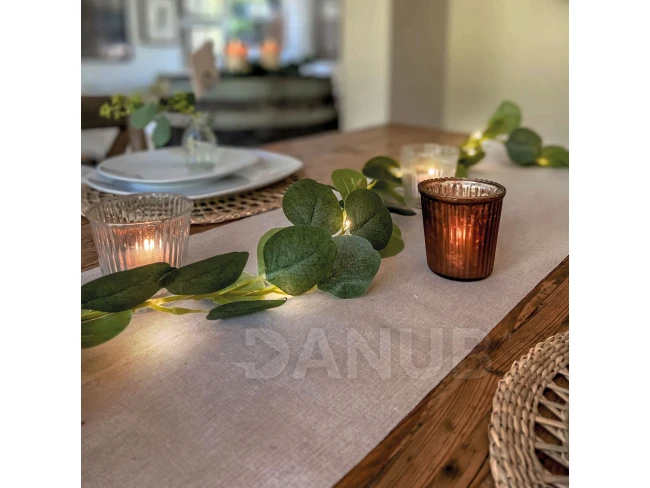 LED dekorácia - 20 LED - 2 m - teplá biela