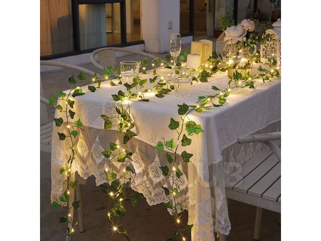 LED dekorácia - 20 LED - 2 m - teplá biela