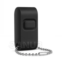 Kinetic mini tlačítko - 433 Mhz - 1 obvod - matné čierne