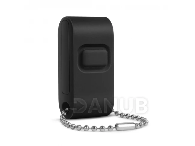 Kinetic mini tlačítko - 433 Mhz - 1 obvod - matné čierne