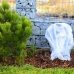 Ochranný návlek z agrotextílie - 50g/m2 - 1x1,6m - biela