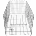 Ohrádka pre zvieratká skladacia - 165 x 85 cm - čierna
