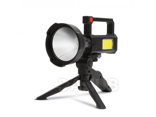 Multifunkčná lampa - režim pracovného svetla - zabudovaný tripod, akumulátor - 580 lm