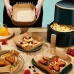 Air fryer papier na pečenie - do teplovzdušnej fritézy - štvorec - 20 cm - 50 ks / balenie