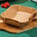 Air fryer papier na pečenie - do teplovzdušnej fritézy - štvorec - 23 cm - 50 ks / balenie