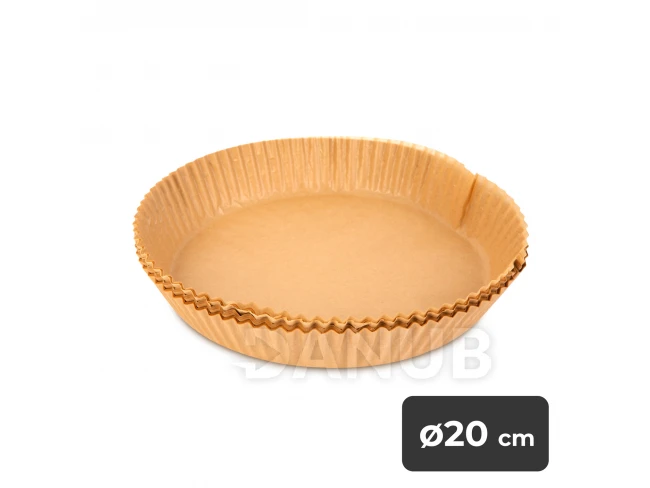 Air fryer papier na pečenie - do teplovzdušnej fritézy - kruh - 20 cm - 50 ks / balenie