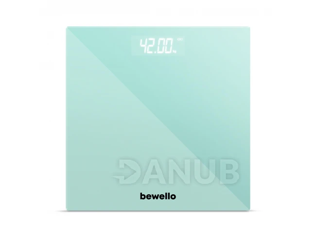 Osobná váha - 180 kg - na batérie - sklo