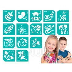 Sada šablón - narodeninová - 15 kusov