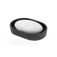 Držiak mydla - matná čierna