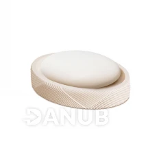 Držiak mydla - matný béžový vzor