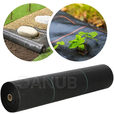 Záhradná agrotextília proti burine - 70g/m2 - 1,1x100 m - čierna