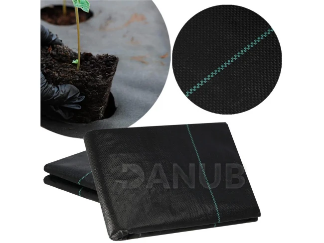 Záhradná agrotextília proti burine - 70g/m2 - 3,2x10 m - čierna