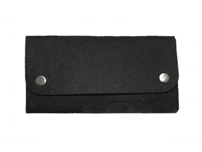 Detské filcové púzdro na okuliare - čierne