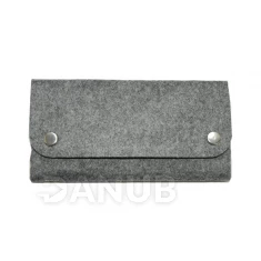 Detské filcové púzdro na okuliare - sivé